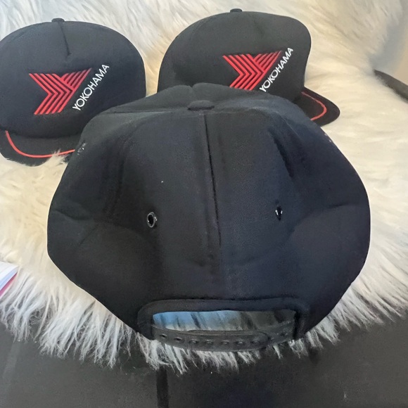 Vintage yokohama pennant winner snapback hats x 3 - Picture 2 of 3